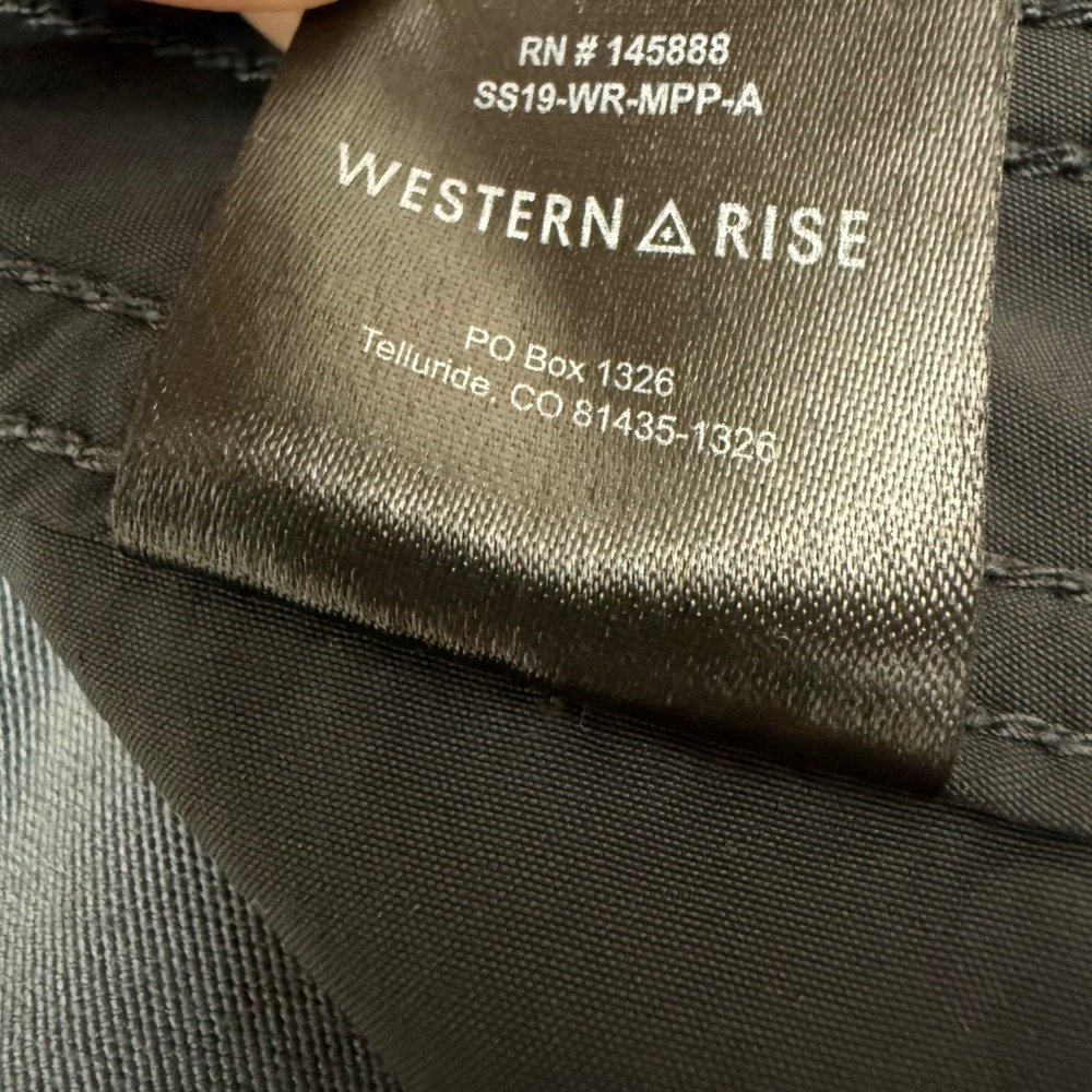 Western Rise Evolution Pants Mens 32 Grey Technical Performance Travel Stretch - Picture 8 of 16